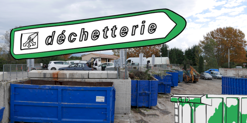Fermeture exceptionnelle de déchetterie à Pernes-les-Fontaines