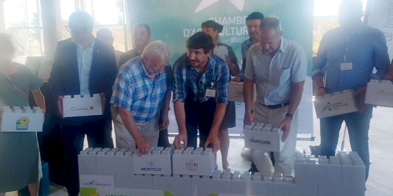 Une Maison des Agriculteurs pour vous : la première pierre est posée