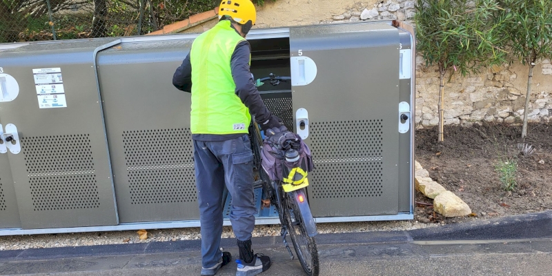 Des box individuels et gratuits pour vélos