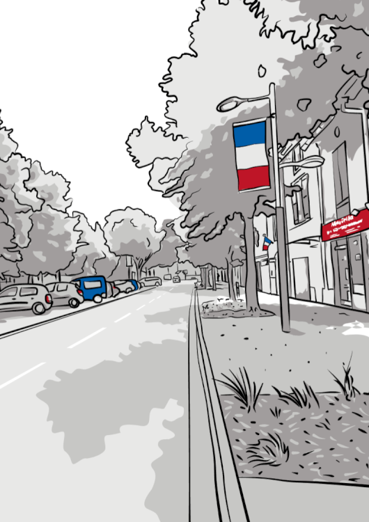 Inauguration du boulevard de Verdun