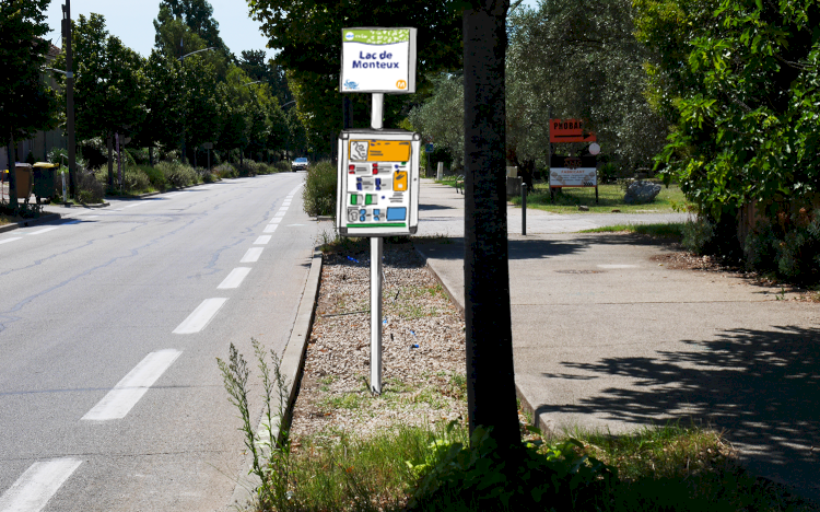 Les arrêts de bus de Mont’en bus
