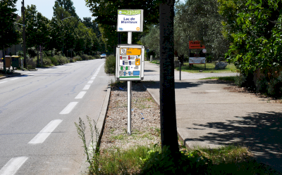 Les arrêts de bus de Mont’en bus